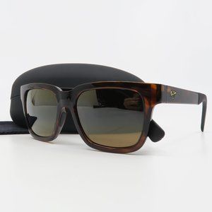 Maui Jim MJ540-10UTD MANCHESTER UNITED Tortoise Polarized Sunglasses Pre-owned